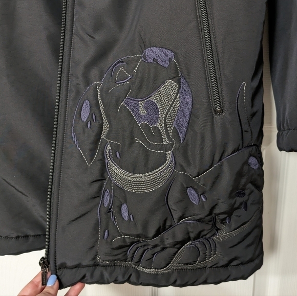 Vintage Iceberg History Embroidered 101 Dalmatians Disney Coat Size 42(M/L) RARE - Picture 7 of 13